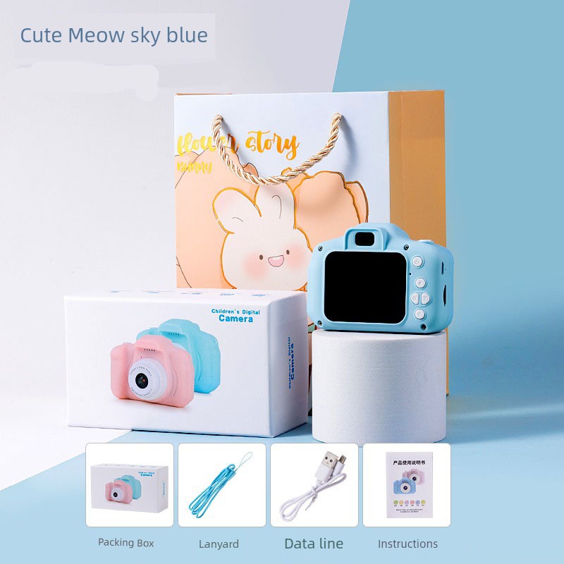 Children's Camera Toy Gift for Boys and Girls, Can Take Pictures and Print, Baby Digital Instant Camera, 2025 Student Model