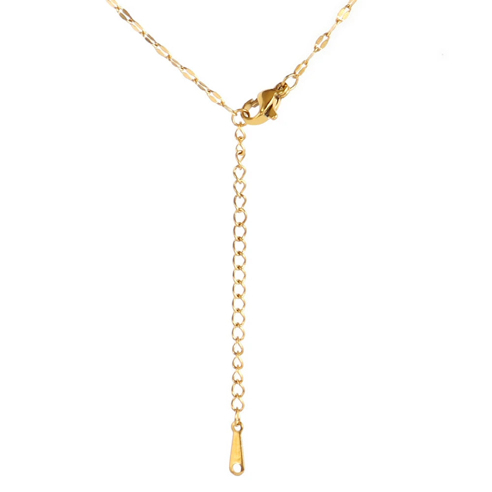 10pcs/lot Bulk Wholesale Stainless Steel Necklace Chain Necklace Choker Chains for DIY Jewelry Making Handmade Accessories