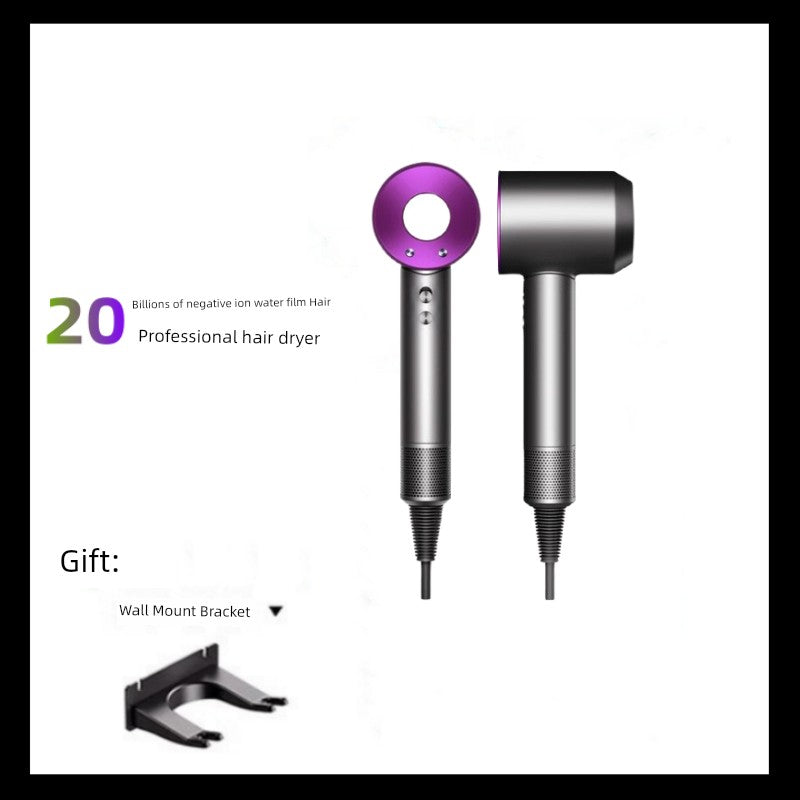 Hair Dryer For Home Negative Ion Top with High-Speed Hair Dryer Student High-Power Negative Ion Leaf-Free Hair Blowing Hair Dryer
