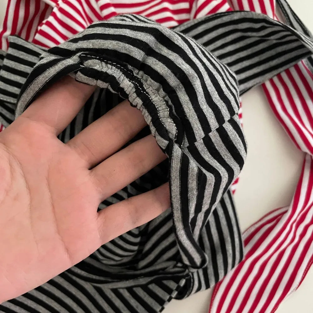 Apparel Accessories Rabbit Bunny Ears Baseball Cap Cotton Sunscreen Lop Ear Cap Hip Hop Y2K Heart Stripe Hat Street