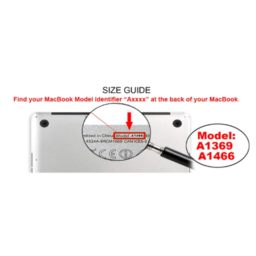 Transparent Macbook Case Compatible With Air Pro,13/14/15/16 Inch Computer Plastic Hard Shell Laptop Cover