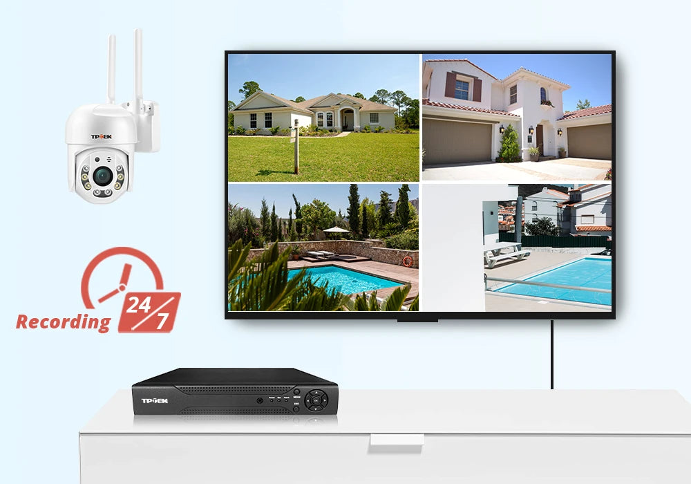 4MP PTZ WIFI IP Camera 1080P CCTV Surveillance Security Protection Wi Fi Outdoor 4X Digital Zoom Street CamHipro CamHi Camara