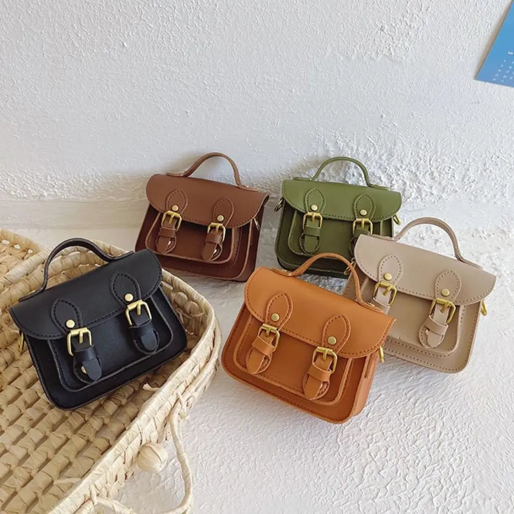 Versatile Design Children Messenger Bag Retro Style Simple Crossbody Bags Creative School Supplies Backpacks Cute For Women