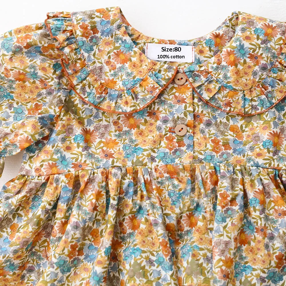 2Pcs Baby Girl Clothing Sets Summer Cotton Infant Baby Girl Outfits Blouse + Bottom Toddler Girl Clothes