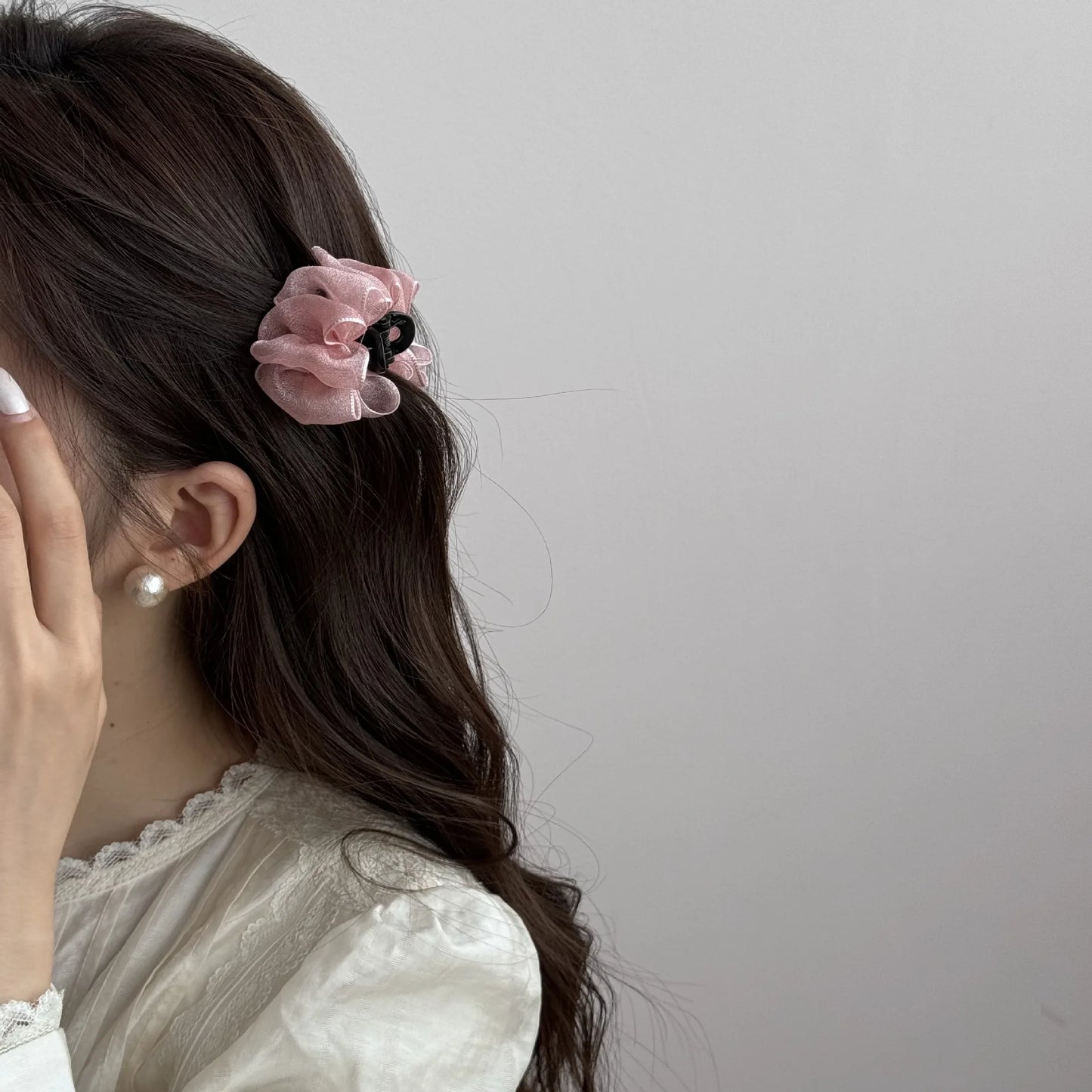 Hair accessories for women girl claw clip pin bow Crab popular leading fashion cute Kawaii sweets kpop new in fairy 2025 vintage