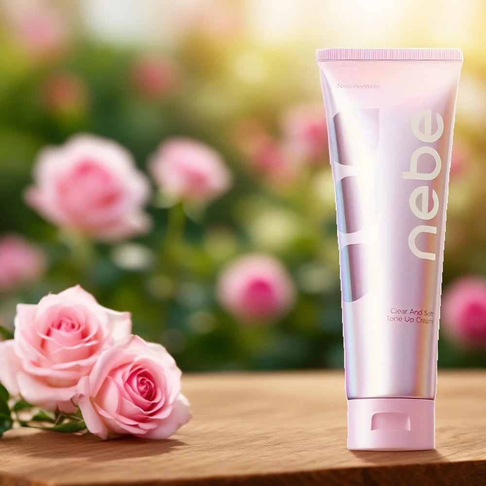 nebe Body Foundation Cream Whitening Moisturizer W/ Niacinamide, Natural Cover for Neck/Legs Wedding Long Lasting No Need Remove