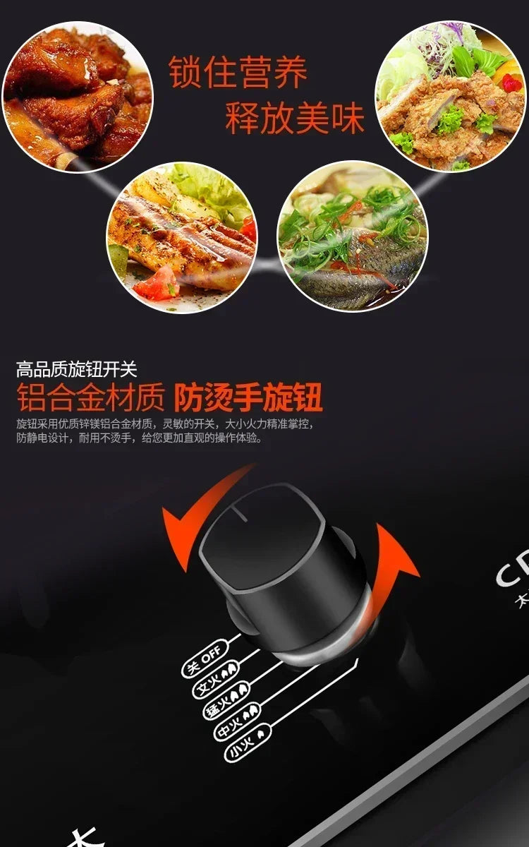 Gas stove single stove liquefied petroleum desktop embedded single natural stove household fierce fire AF