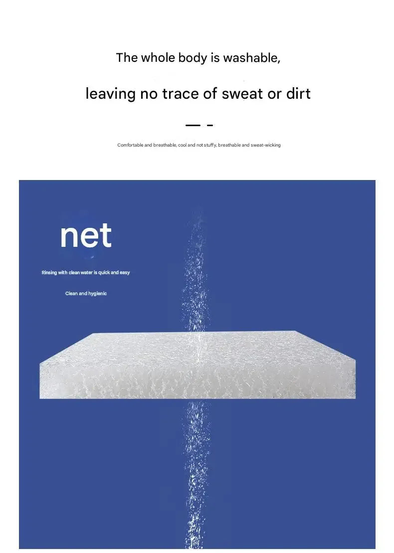 Breathable Cushion Made of 4D Air Fiber, Office Seat Cushion Is Dirt Resistant and Washable, Floor Cushion for Pet Food
