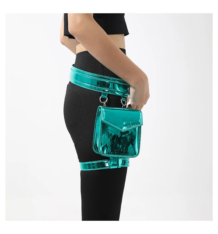 Belt Bag Mini Bag Waist Bag Leg Bag Sports Fitness Running Bag With Yoga Pants Headset Lipstick Bag Fanny Pack Purse Waist Pack