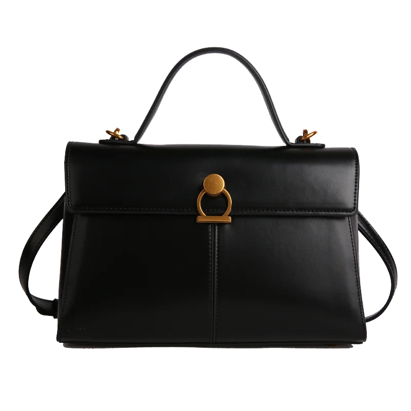 2025 New Classic Style Solid PU Square Shoulder & Crossbody Bags High Quality Sense of Luxury Simple Commute Handbags for Women