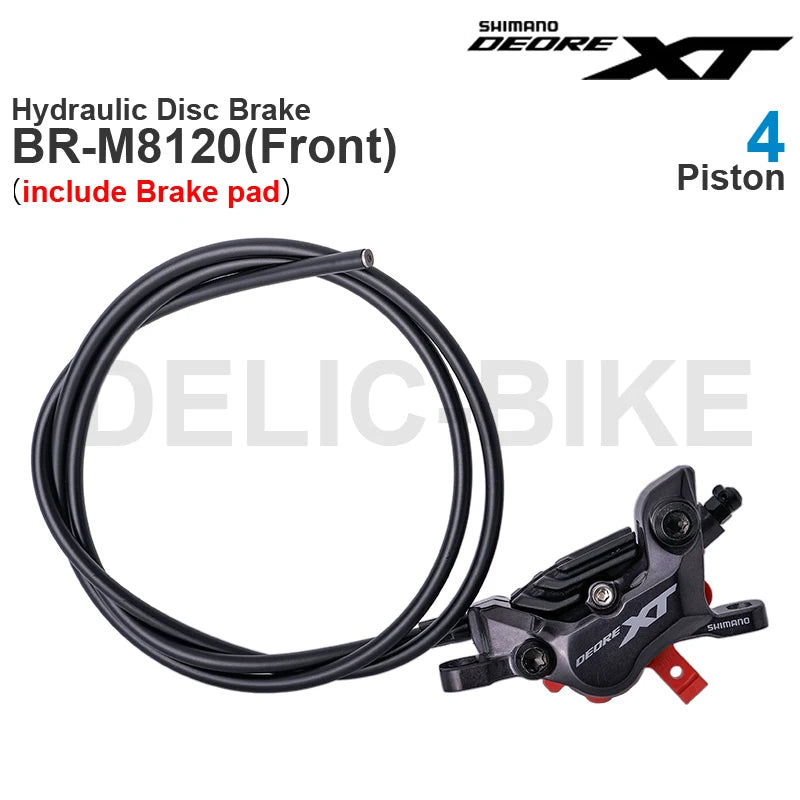 SHIMANO DEORE XT M8100 M8120 Hydraulic Disc Brake BL-M8100 Brake Lever  BR-M8100 BR-M8120 Brake Caliper Parts Original