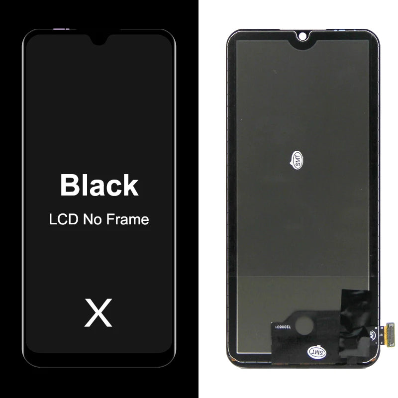 Super AMOLED Mi A3 Screen Replacement, for Xiaomi Mi A3 M1906F9SH Lcd Display Digital Touch Screen with Frame for Xiaomi Mi CC9e