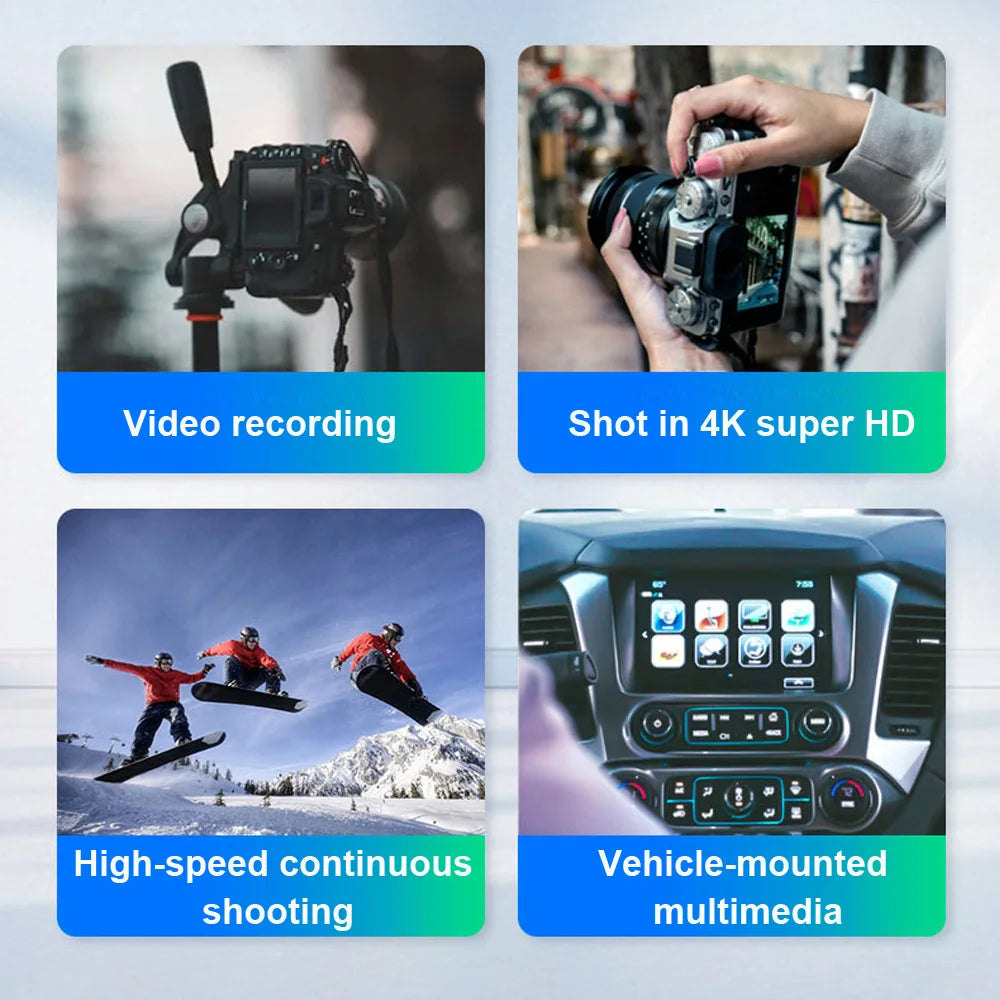 SanDisk Ultra/Extreme/Extreme PRO SD Card 256GB 128GB 64GB SDXC 32GB SDHC Memory Card C10 U1 U3 Carte SD Card  for Camera 4K UHD