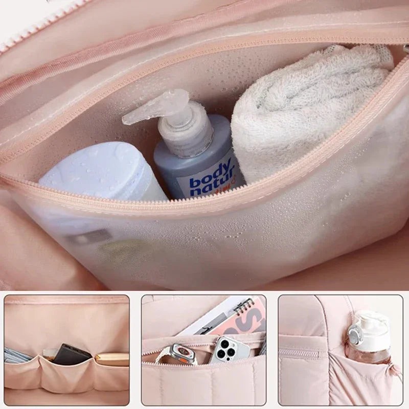 Baby Diaper Bag Travel Duffel Bags Gym Bag Women with Waterproof Hand Luggage Airport Cabin Bags Mom Stroller Maternity Totes