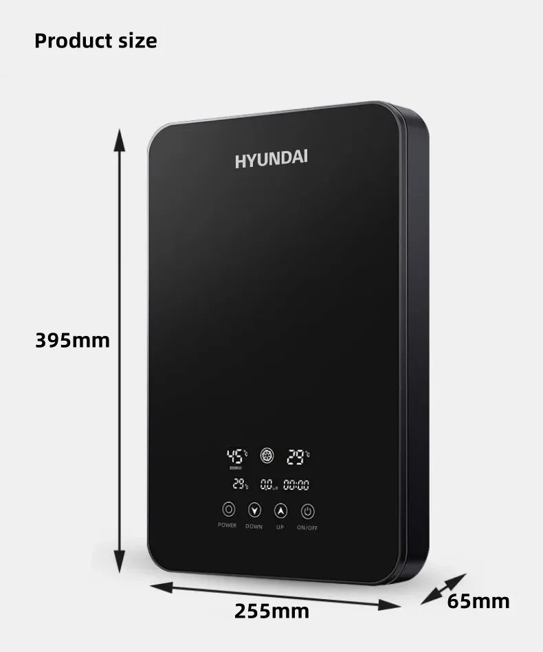 Intelligent Electric Water Heater Tankless Water Heater Household Fast Hot Bath Machine Apartment Hotel Bathroom Hot Shower