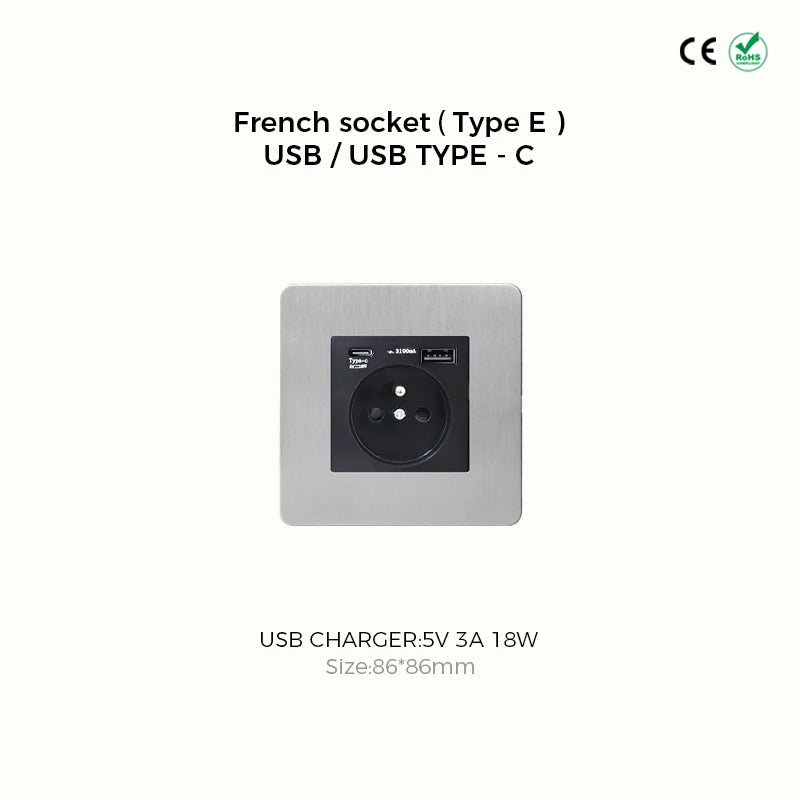 Avoir Matte Silver Vintage Toggle Switch Panel Brass Lever Switches Push Button Home Improvements Light Switches Dimmer Sockets