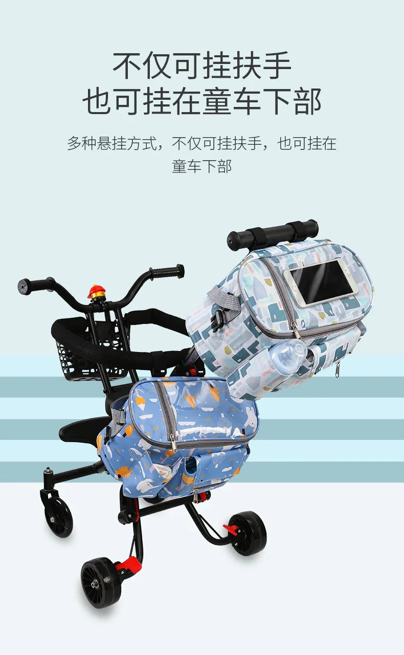 Universal Buggy Baby Pram Organizer Bottle Holder Stroller Storage Bag Mummy Bag Diaper Multipurpose Baby Stroller Accessories