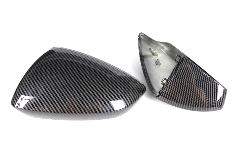Carbon Fiber Rearview Mirror Cap Wing Side Mirror Cover Fit For Audi A3 S3 RS3 8Y RS 3 2021 2022 2023 2024 Replacement