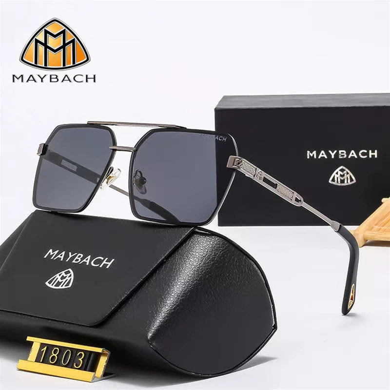 MAYBACH Sunglasses Luxury brand UV400 Protection for Men and women Classic Sun Glasses High Quality Eyewears Pilot Goggle 6830