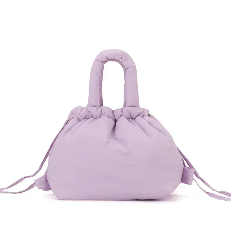 Super Cool Simple Versatile Handbags for Women 2025 Casual Hot Sale Colorful Nylon Small Square Shoulder and Crossbody Bags