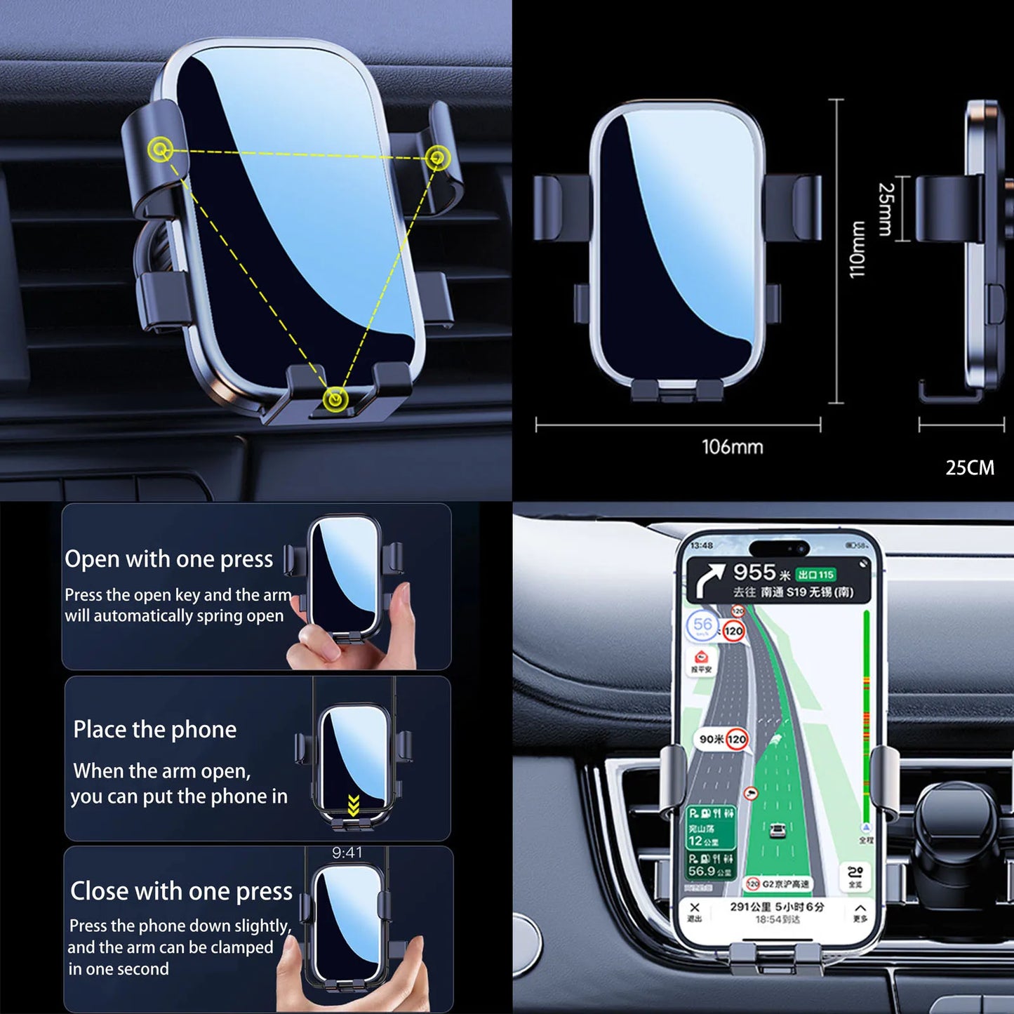 Car Phone Holder for Haval M6 PLUS 2021-2023 GPS Bracket Navigation Stand Auto Accessories