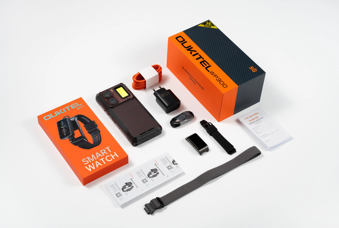 2025 NEW Oukitel WP300 Rugged Phone 6.78" FHD 120Hz Telephone Portable 36GB (12+24) GB+512GB 16000mAh Smartphone 5G Android 15