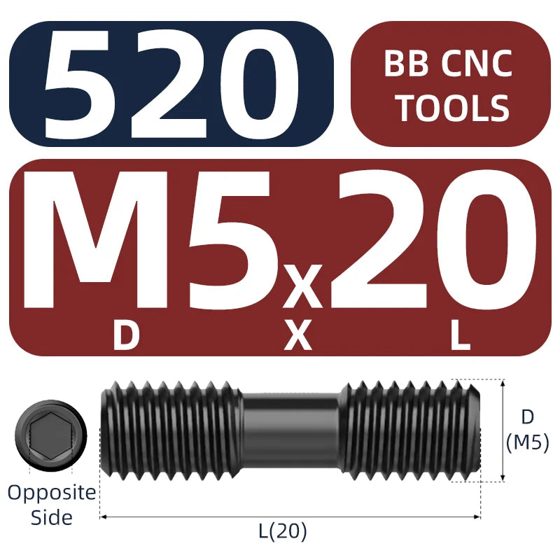 BB MCS Screw CNC Lathe Turning Clamp Tools Parts CTM510 CTM513 CTM515 CTM613