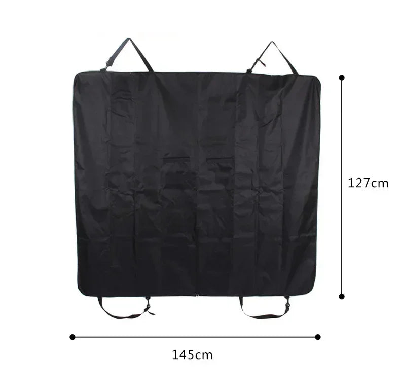 New Dog Car Seat Cover Waterproof Pet Carrier Backseat Cushion Mat for Dogs Folding Cat Hammock Trunk Rear Back Seat