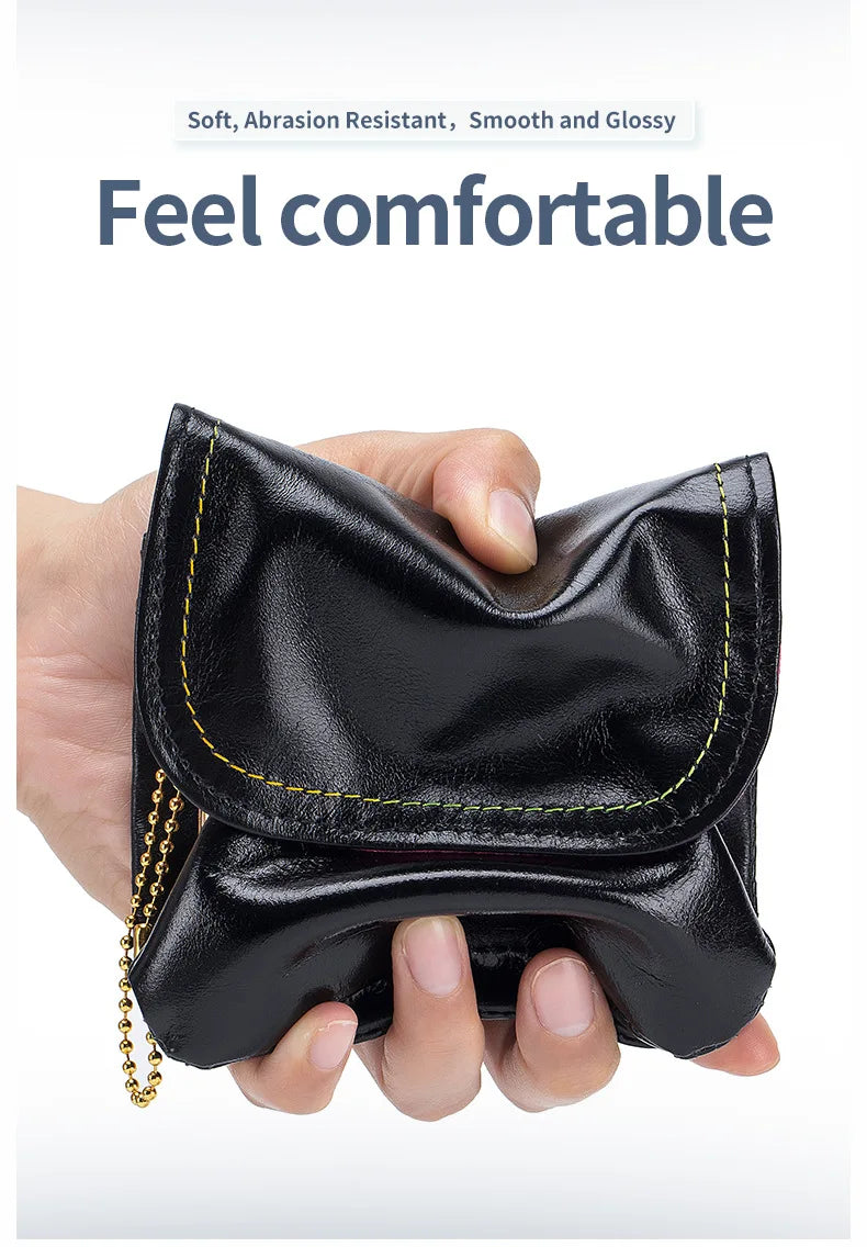 New Cowhide Wallets for Women Female Genuine Leather Purses Fashion Large Capacity Cute Wallet Money Bag Small Coin Card Holders