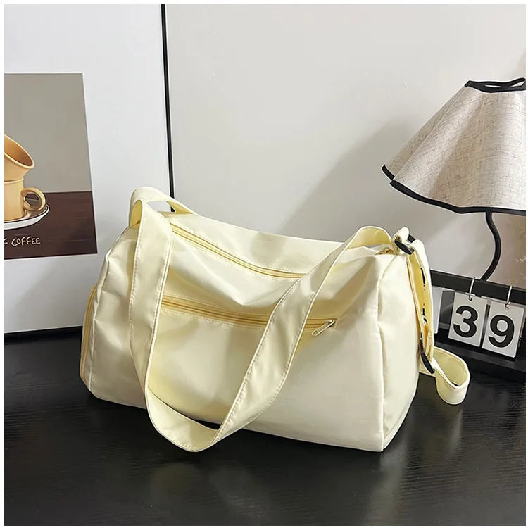 2025 Large capacity Travel Tote Bags for Women nylon Shoulder Messenger Bag Sports Yoga Satchels Fashion Woman Handbag