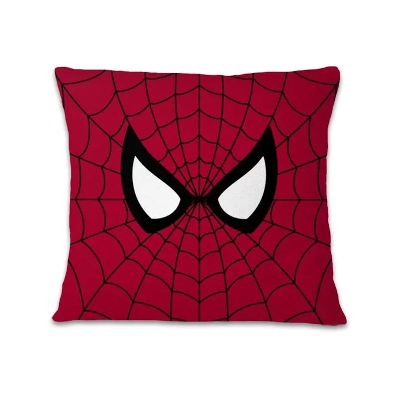 Spiderman cartoon pillowcase Iron Man Captain AmericaSuitable for sofa car bedroom decorative cushion cover pillow cover