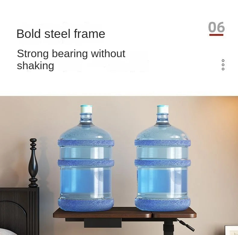 Folding bedside table pneumatic lift table mobile study table computer table office desk lazy dining table