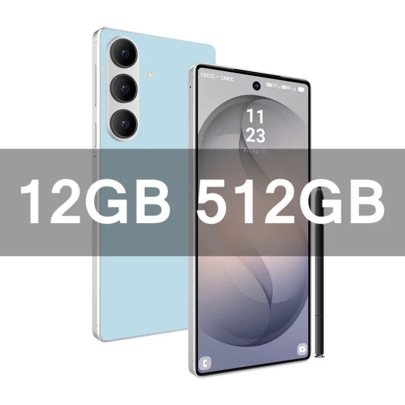 A57 22GB+2TB Global For Edition 8000mah HOT Screen Android 5G 108MP x 72MP Protector Battery Original Smart 7.3''HD AB2