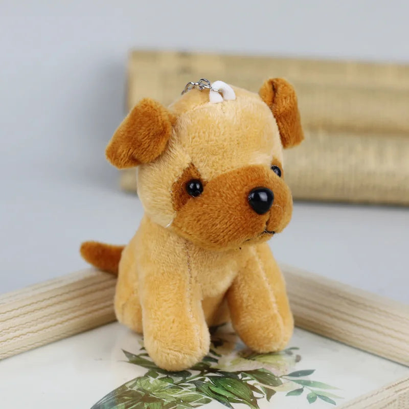 Cute Otters Holding Fish Plush Pendant Keychain Stylish Backpack Keyrings Pendant Lovely School Bag Key Wallet Pendant