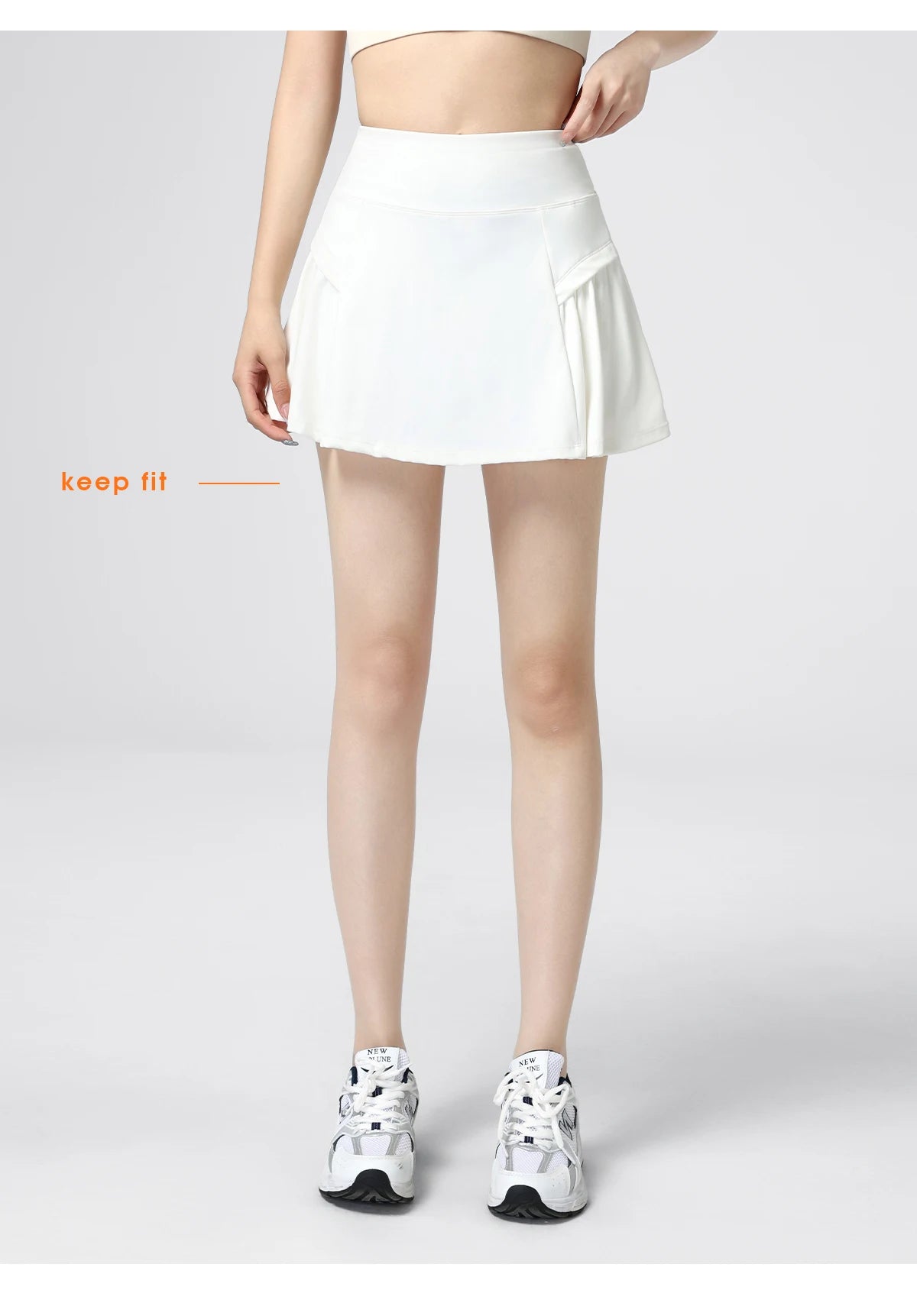DRUR High Waist Tennis Skirts For Women Skirt Shorts With Pocket Summer Sports Golf Yoga Mini Skirts Athletic Workout Wear 2025