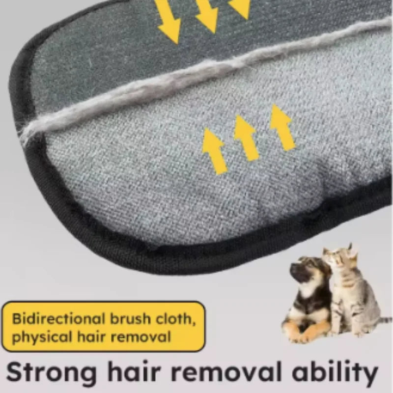 Pet Hair Removal Gloves Double-sided Static Cleaning Grooming Glove Reusable Sofa Carpets Cat Dog Hair Mitts Tool 1~100PCS