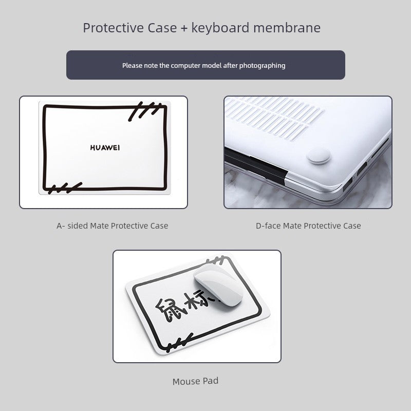 Applicable to New MateBook Protective Case XPro Huawei Laptop 14S Protective Case D15s Sticker X