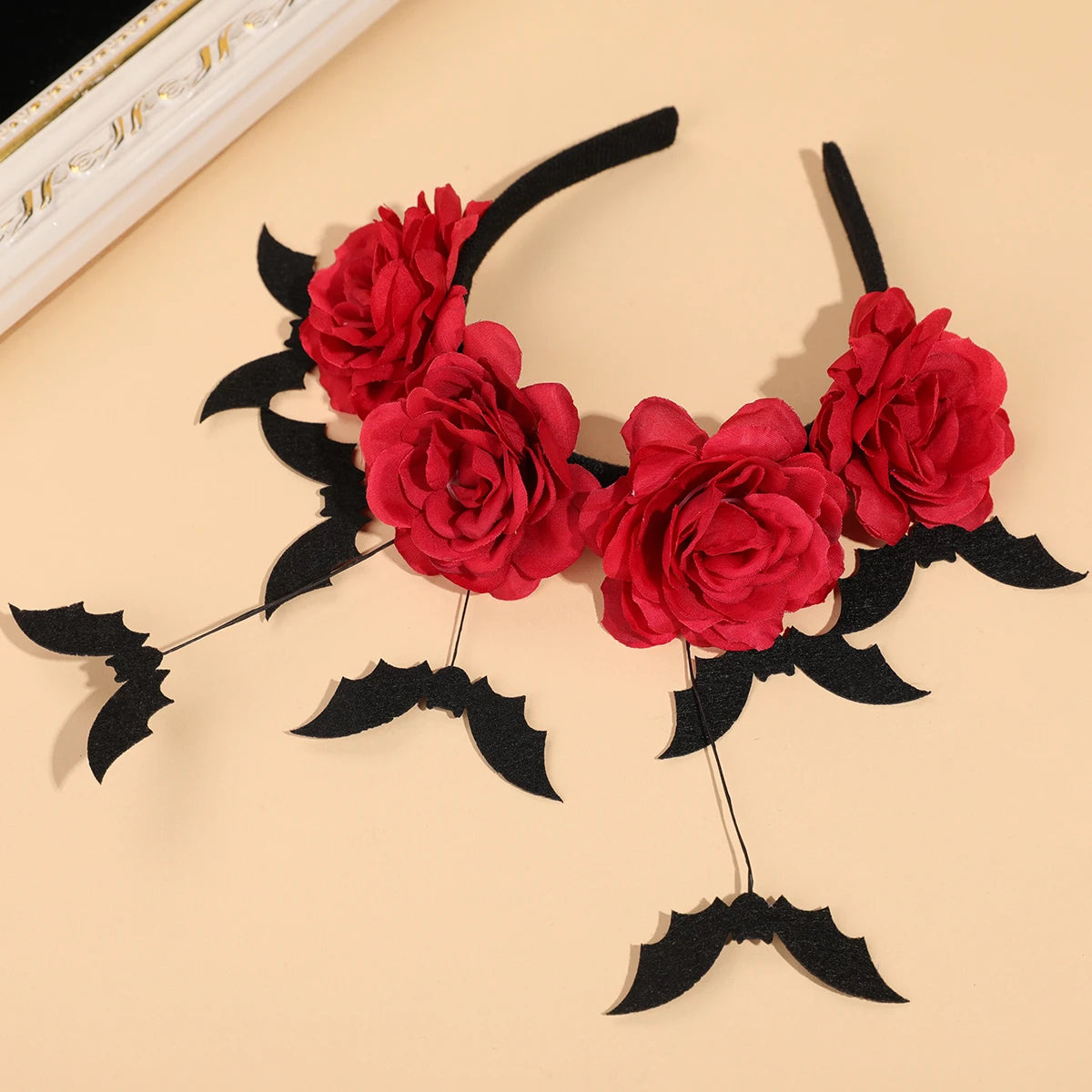 1 Piece of Halloween Costume Accessories, Headbands, Hair Accessories, Bat Headbands, Girl Role-Playing Headbands