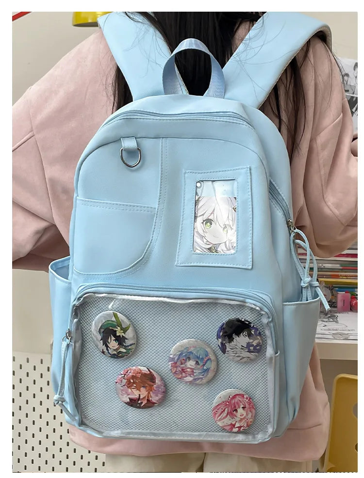 Japanese College Style Fashionable Backpack for Students Large Capacity Backpack for Women Highvalue Outdoor Backpack