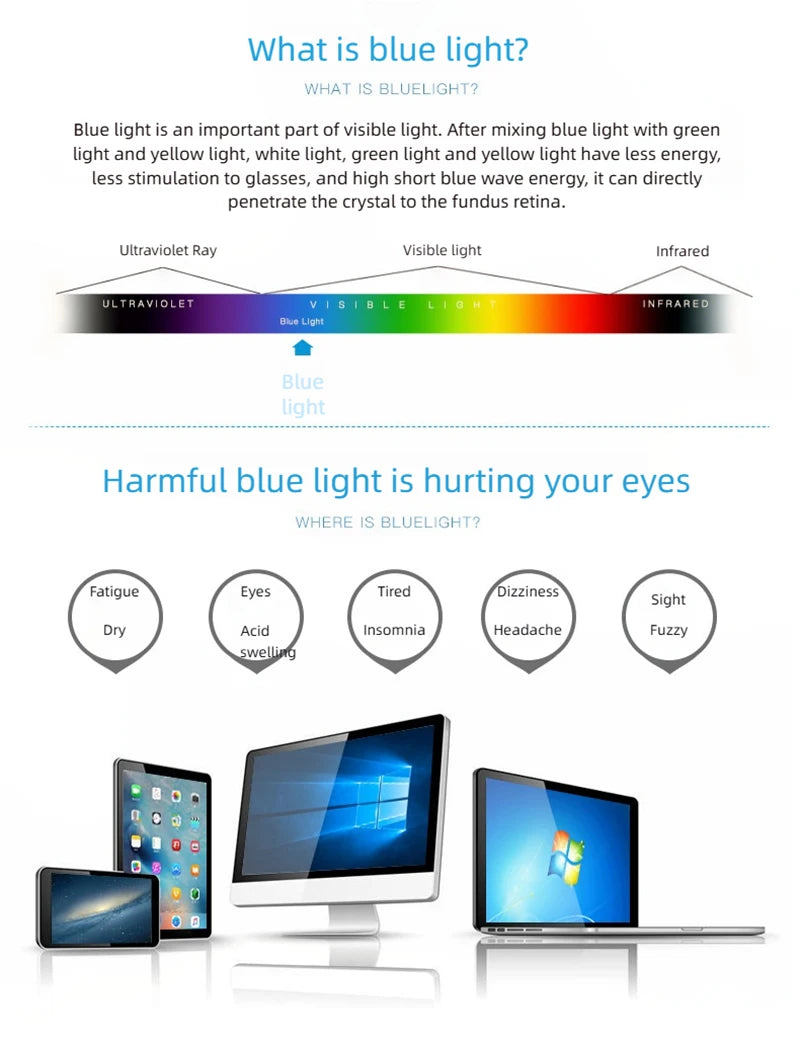 Presbyopia Glasses Men Women Automatic Zoom Reading Glasses Anti Blue Light Intelligent Progressive Eyeglasses