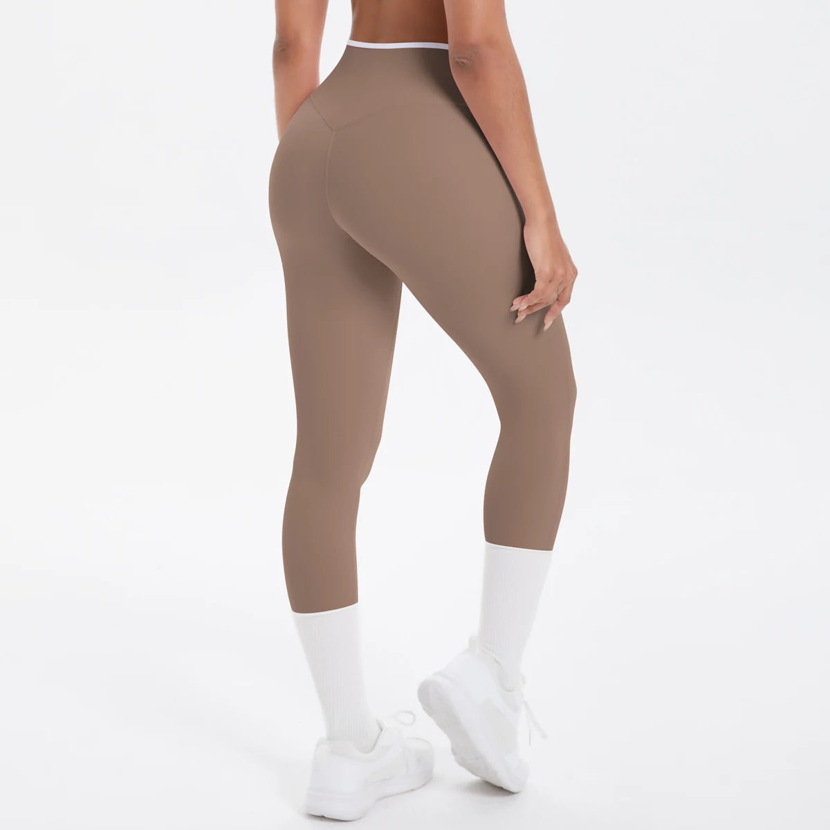 Women Cross High Waisted Sports Suit Breathable Fitness Running Workout Yoga Set Casual Pilates Sportwear Leggings
