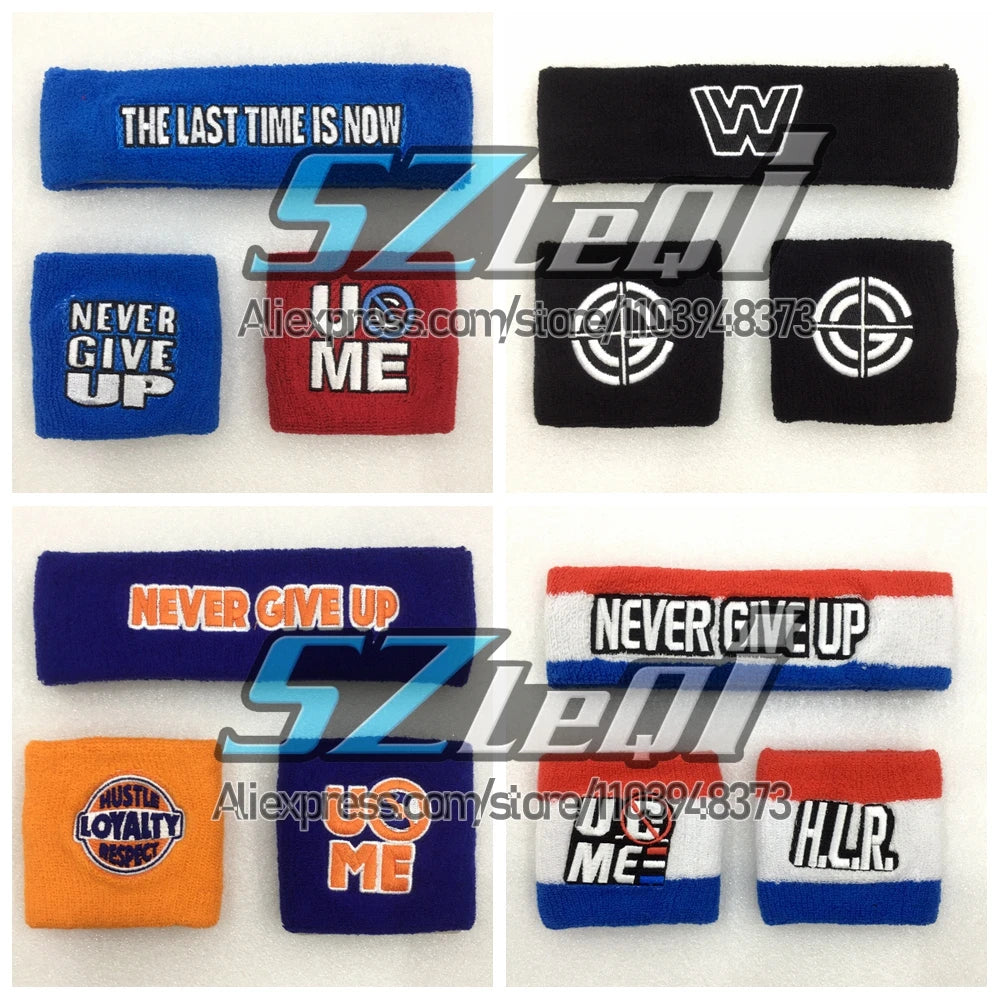 2024 Cotton Unisex Sports Sweatband For JOHN CENA Wristband Gym Running Safety Wrist Support Brace Wrap Bandage Wrist Protector