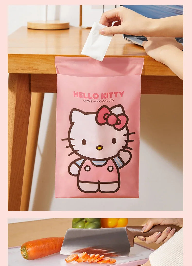 Sticky Car Trash Can - Car Garbage Bag Desk Organizer Auto Interior Storage Solution for Vehicle Cleanliness