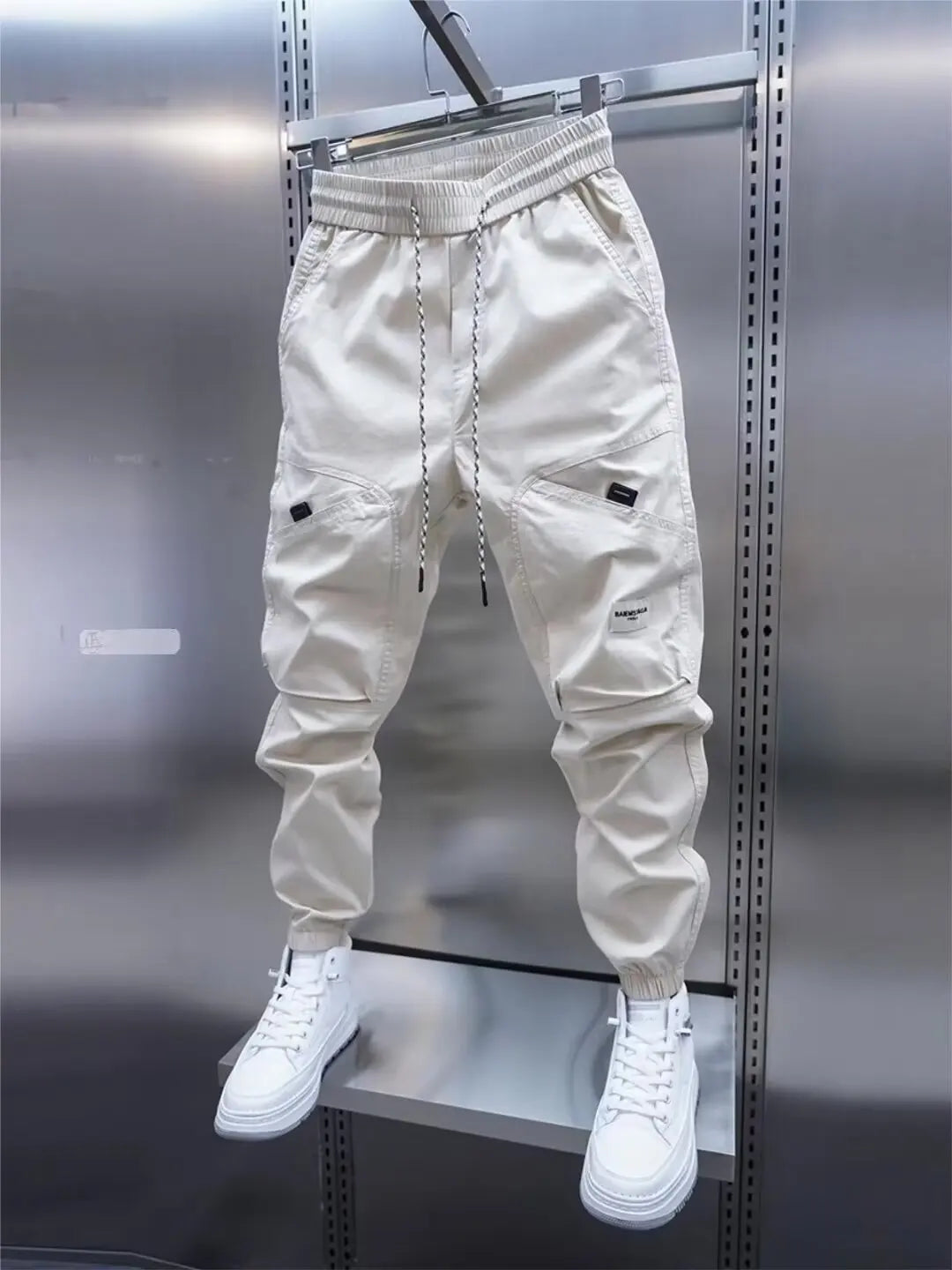 Men's Harem Pants Man Breathable Men's Clothing 2024 New Casual Pants Man Straight Trousers