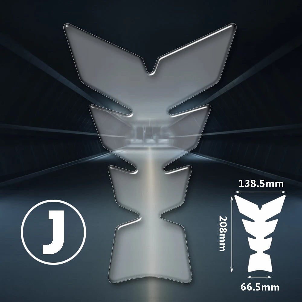 Transparent Motorcycle Tank Pad Protection Universal for Kawasaki Honda Yamaha Suzuki Aprilia Benelli Motorbike Stickers