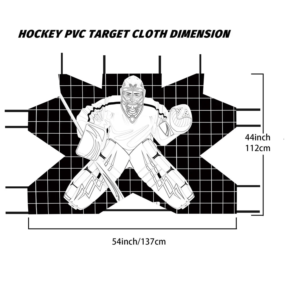 Hockey Goalie Shooting Target Street Hockey Net Goalie Target Hockey Goal Practice Target for Hockey Training
