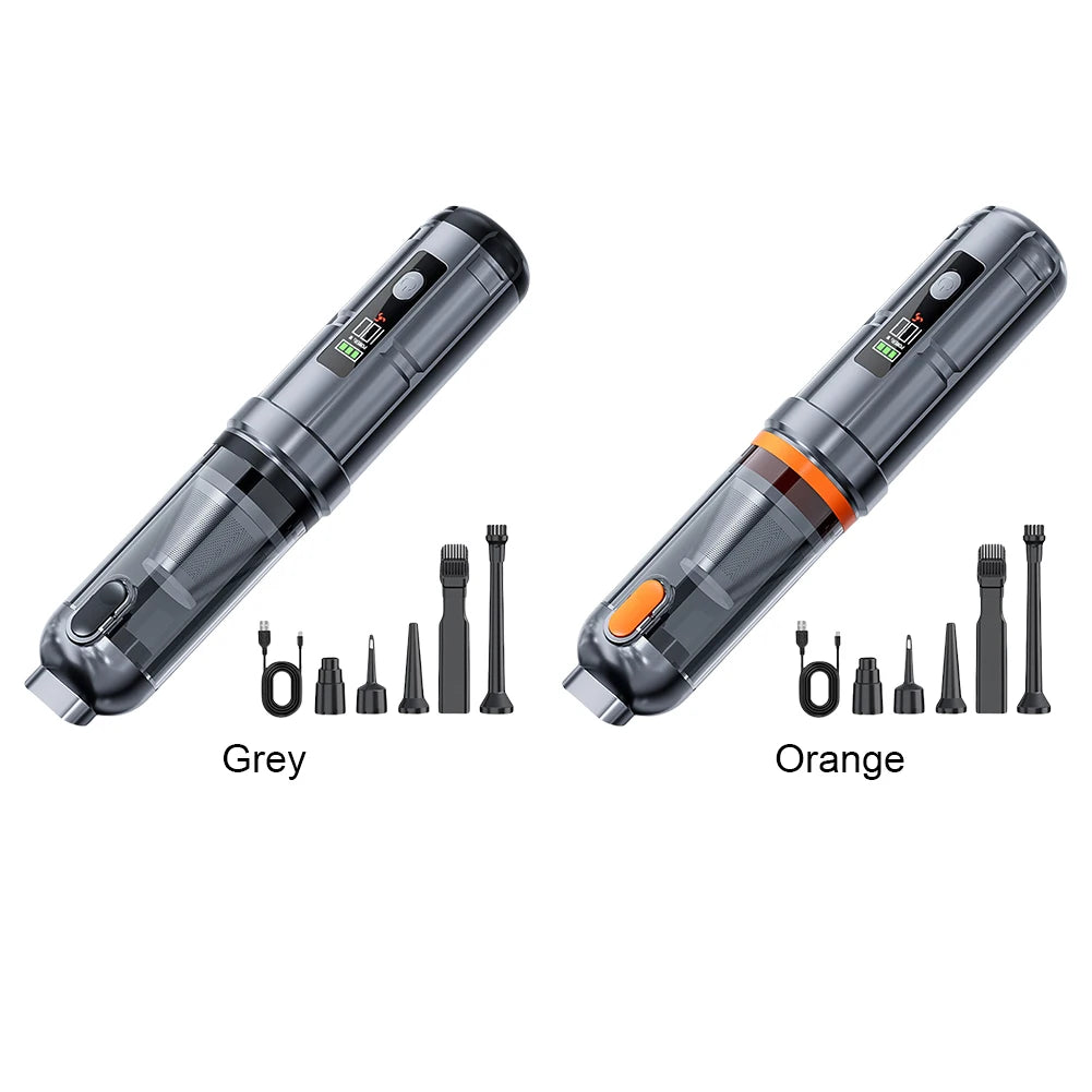 15000PA Car Vacuum Cleaner with Brushless Motor Handheld Vacuum Portable Cordless Compressed Air Duster for Car Home Office Pet
