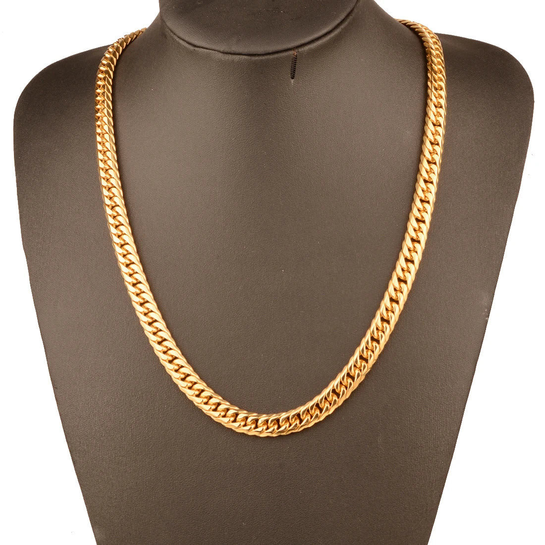 9/11/13/16/19/21mm Heavy Polished Stainless Steel Necklace Men Curb Cuban Link Chain Necklace Or Bracelet Choker Jewelry 7-40"