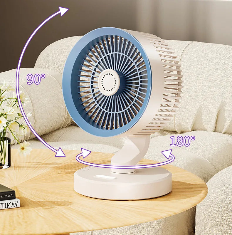 Desktop Circulating Small Wall Mounted Fan Multifunction Shaking Head Remote Control Quiet Cooling Fan For Home Office