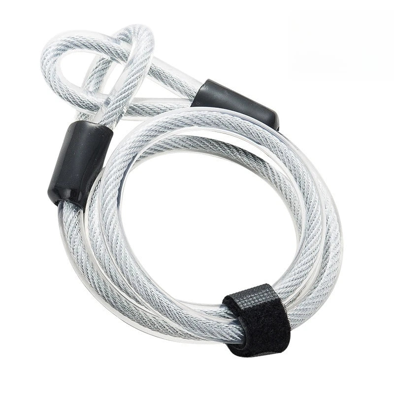 Security Cable Chain 1.2m for Cycling MotorcycleHelmet Protection Bicycle Accessories Bike Lock-Anti-Theft New High Quality